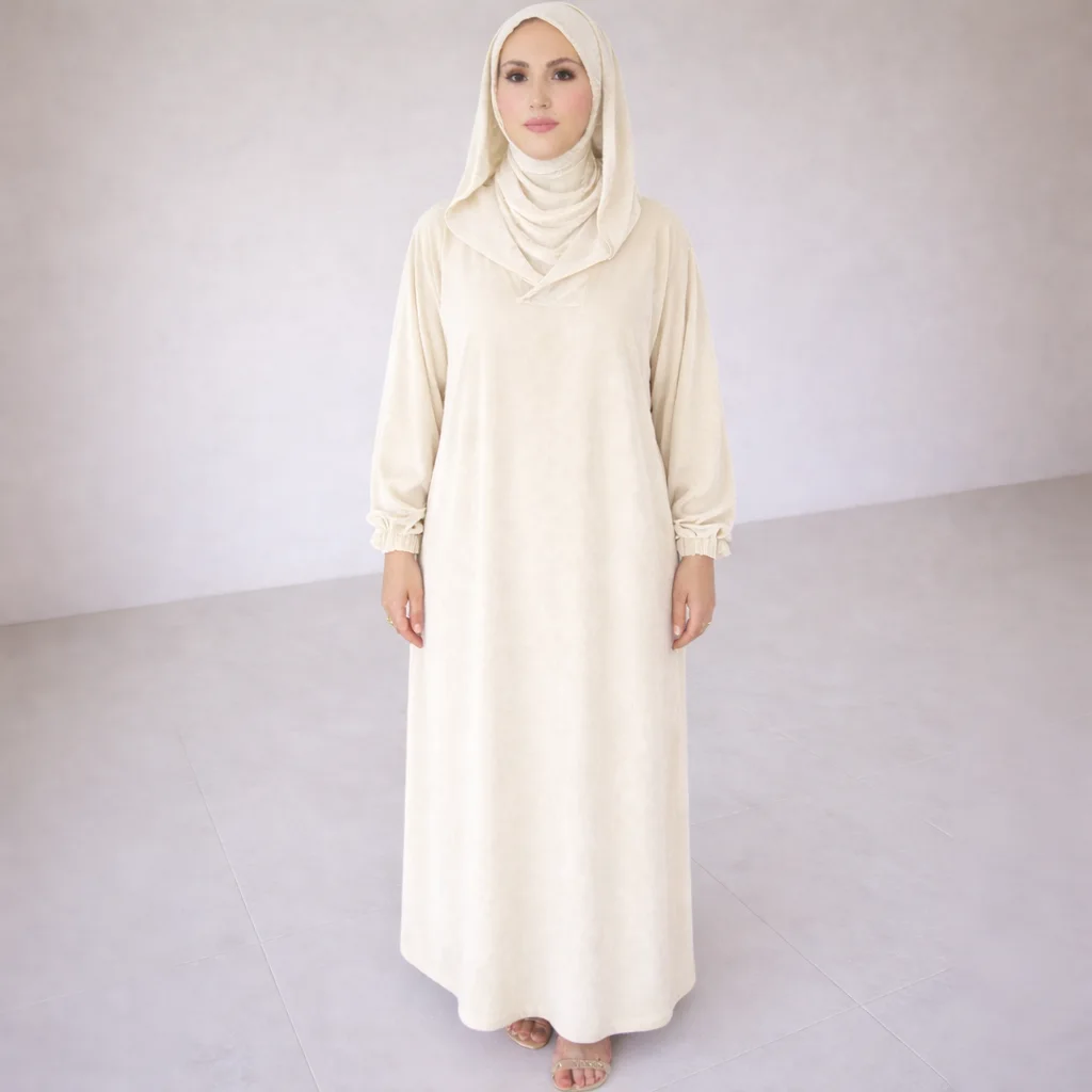 عباية صلاة من المخمل الفاخر (موبرا)