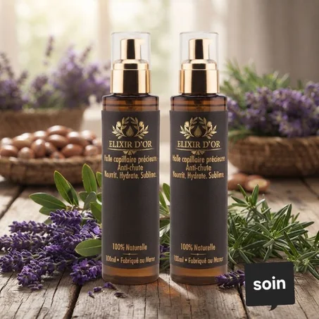 HUILE CAPILLAIRE ELIXIR D'OR 2