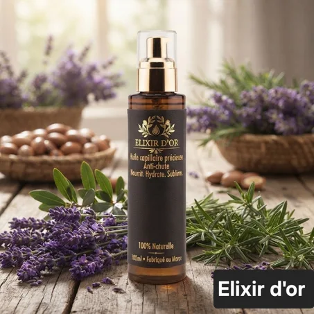 HUILE CAPILLAIRE ELIXIR D'OR 1