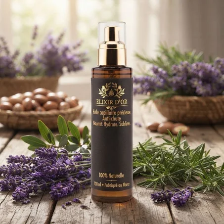 HUILE CAPILLAIRE ELIXIR D'OR 1