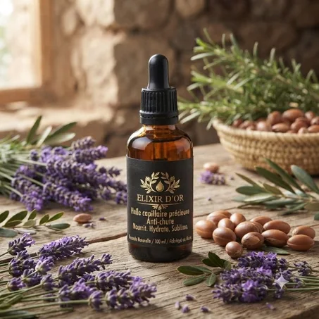 HUILE CAPILLAIRE ELIXIR D'OR 1