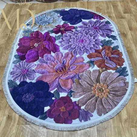 TAPIS ANTITACHE OVALE