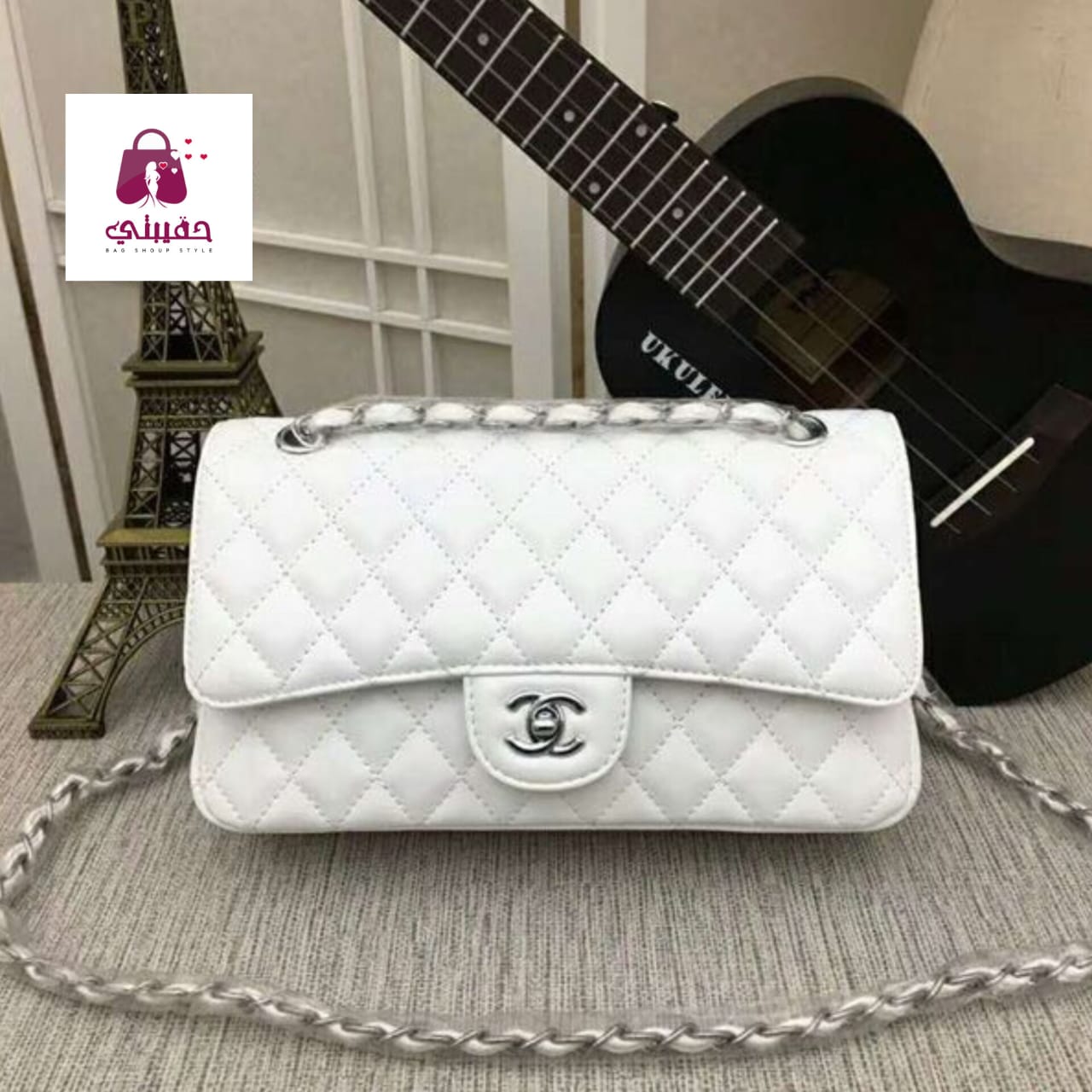 حقيبة يد فاخرة من CHANEL – تصميم أنيق يليق بكل إطلالة