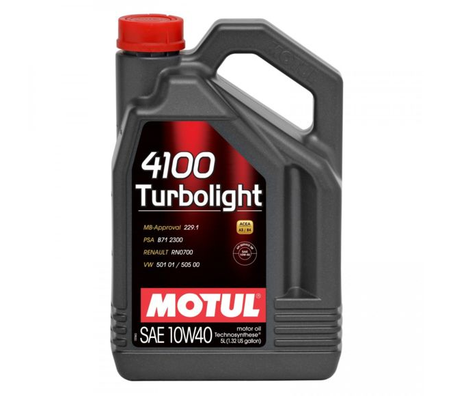 Motul 4100 TURBOLOGHT 10w 40