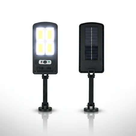 كشاف شمسي ذكي مع كاشف حركة