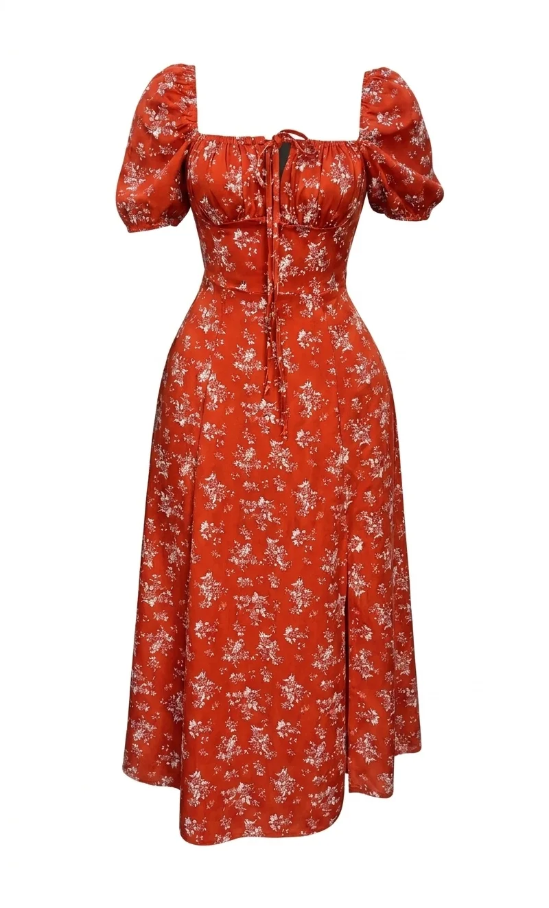 SUMMER DRESS RED