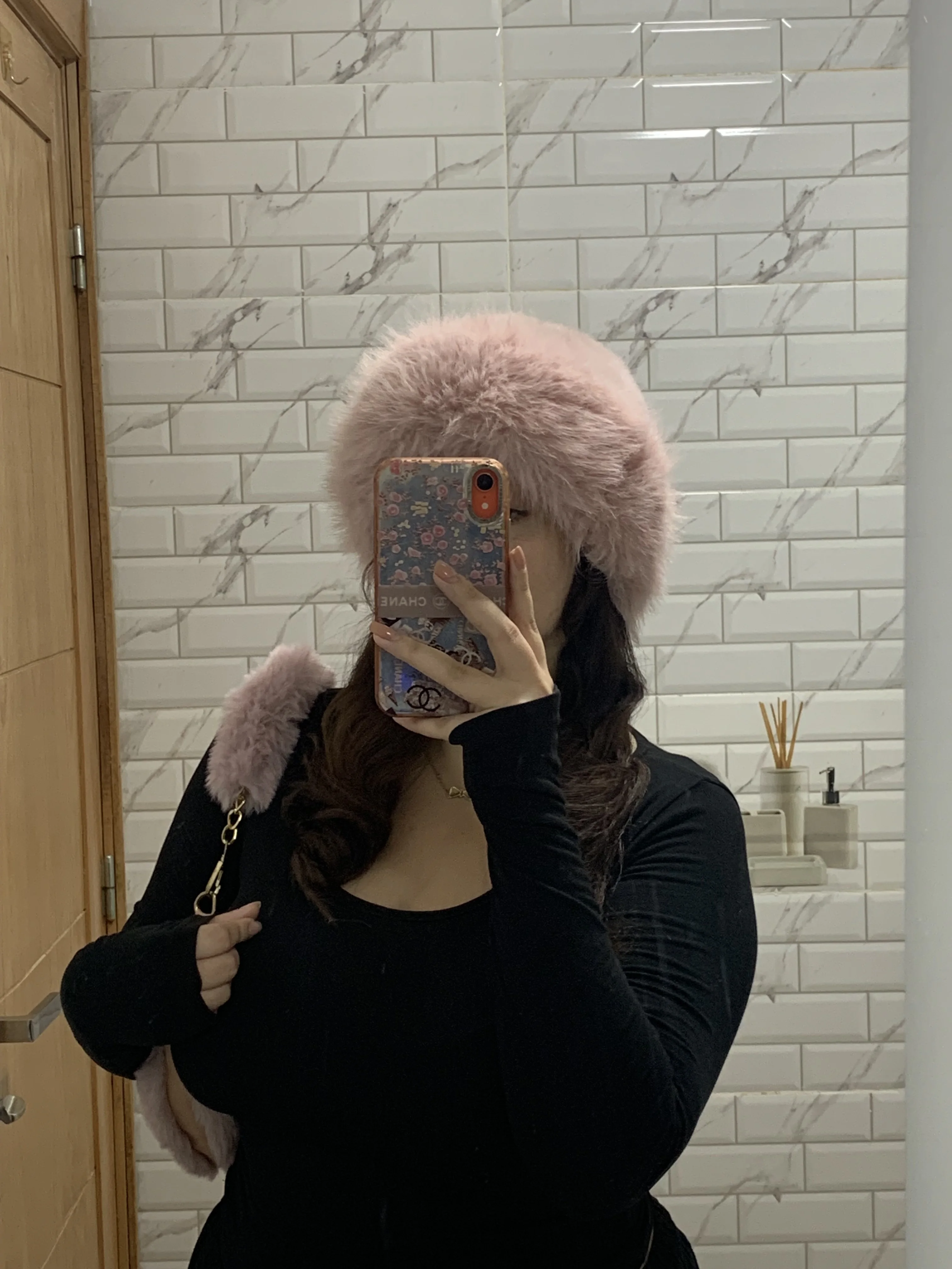 pack sac et bonnet fourrure