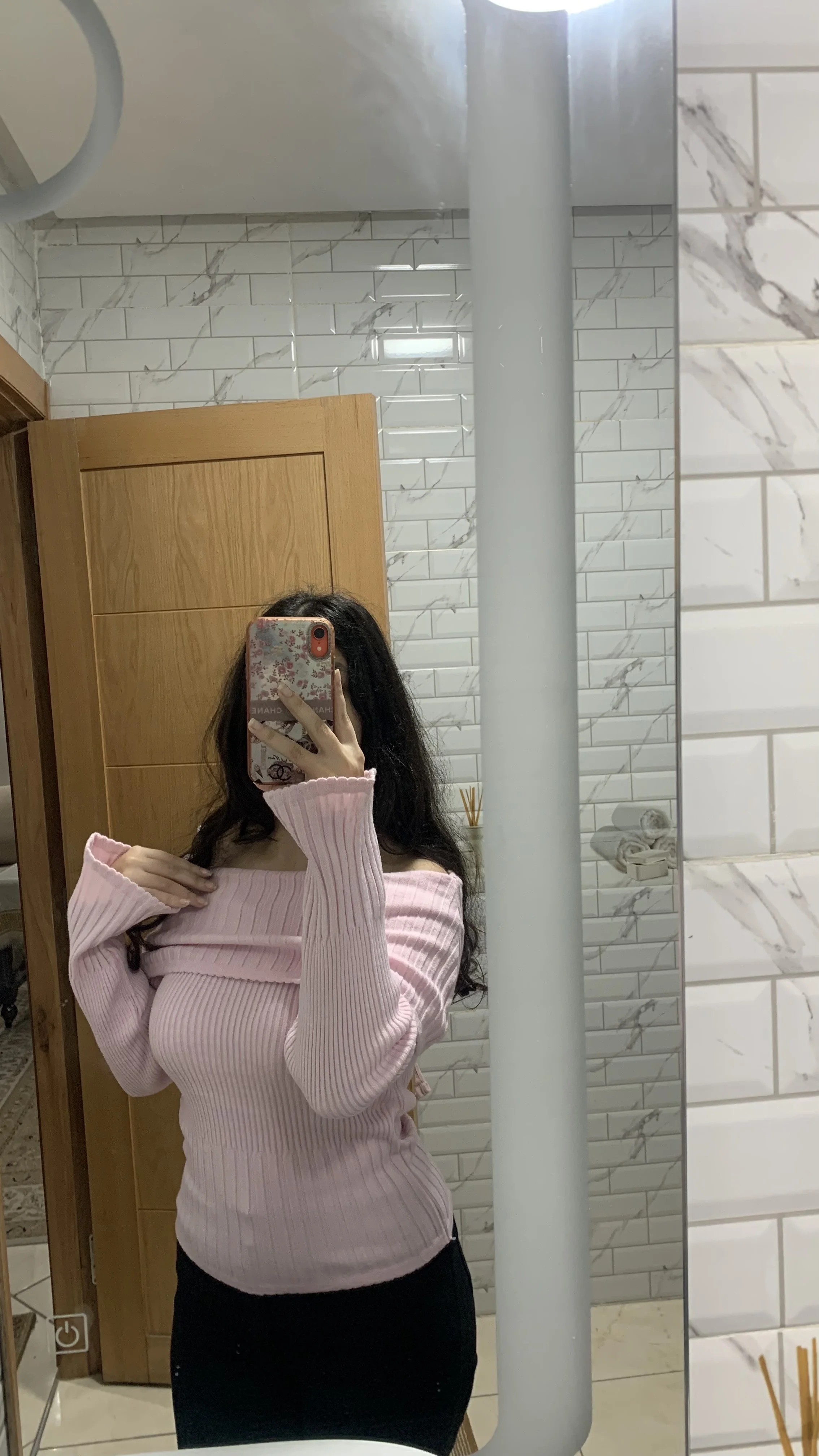 top off sholders pink