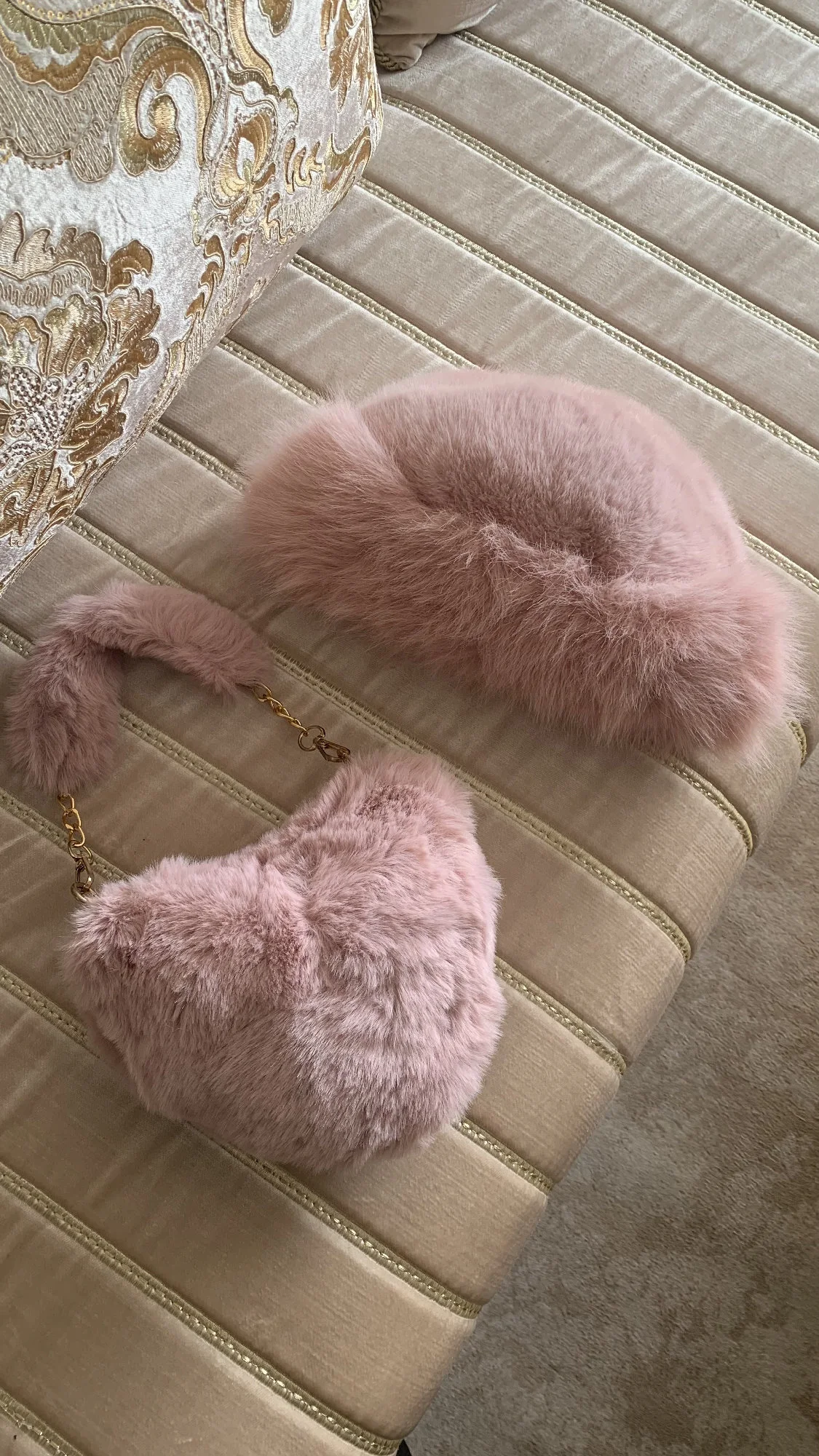 pack sac et bonnet fourrure