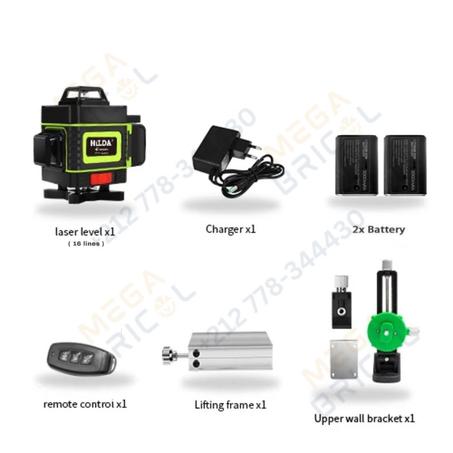 ميزان الليزر 16 خط