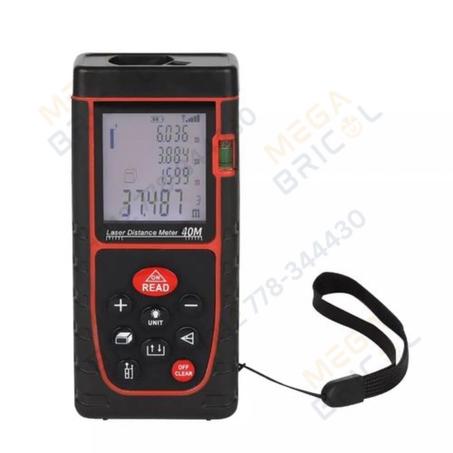 متر ليزر (40 متر) بالبطاريات