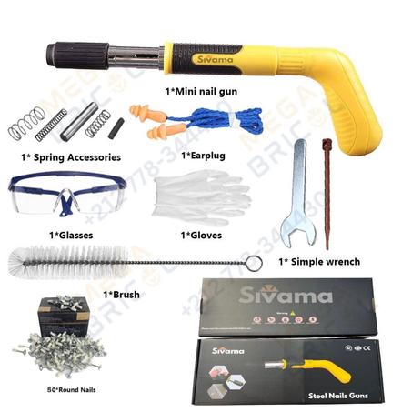 قاذف مسامير فولاذي يدوي