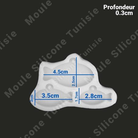 Poissons porte clés (x3)