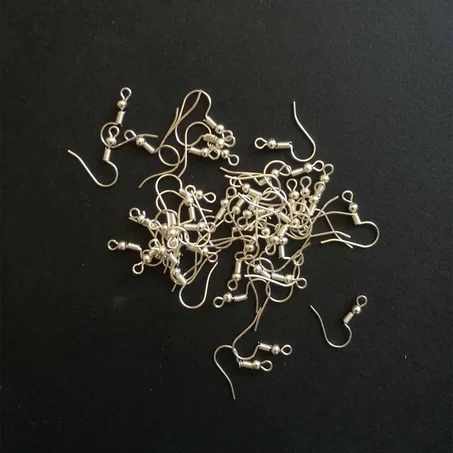 Boucles d'oreilles argent	5g (12 paires)