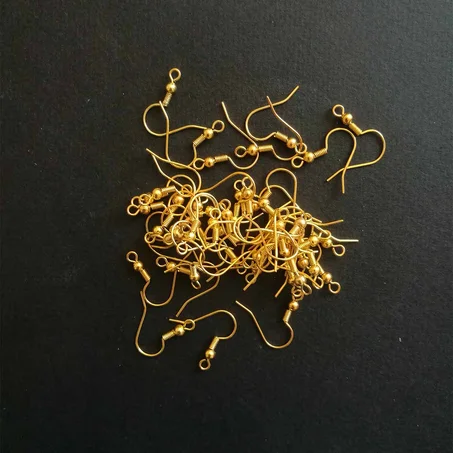 Boucles d'oreilles doré	5g (12 paires)