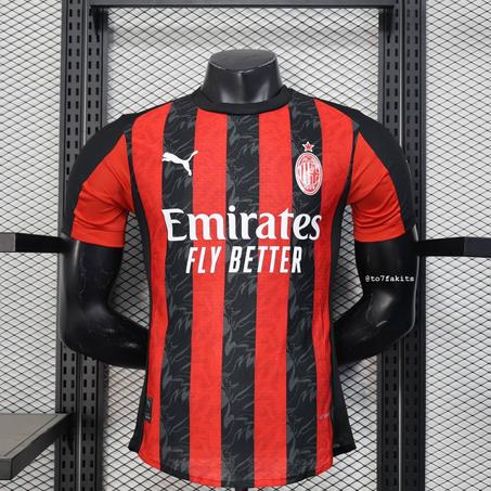 AC MILAN 25/26 HOME KIT PLAYER VERSION
