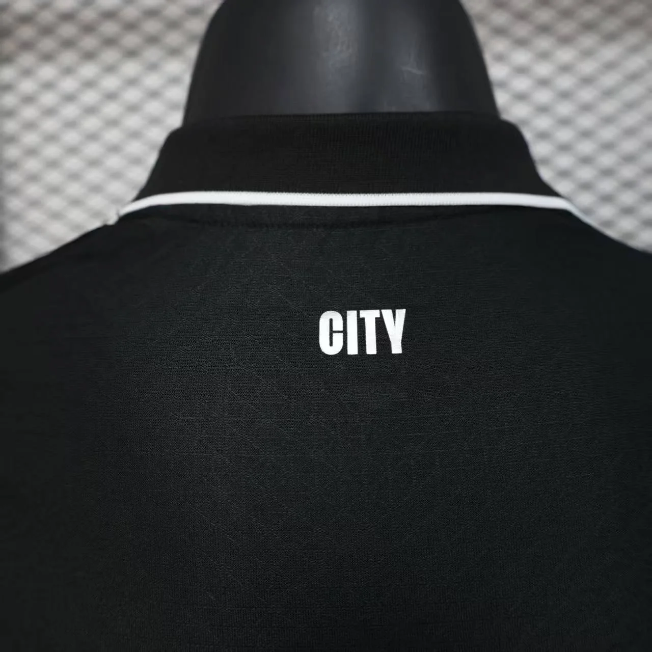MAN CITY BLACK JERSEY 25/26 PLAYER VERSION