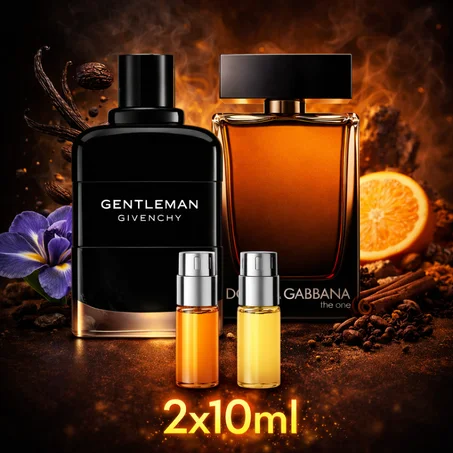 Pack 2 x 10 ML ( Givenchy Gentleman edp + Dolce&Gabbana The One edp )