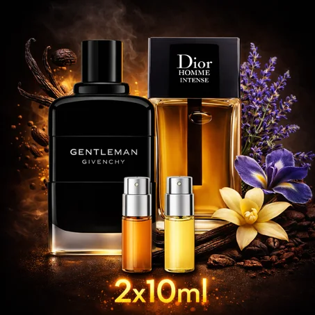 Pack 2 x 10 ML ( Givenchy Gentleman edp + Dior Homme Intense )