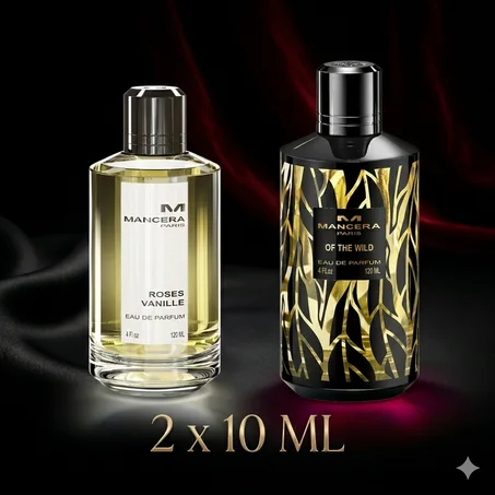 Pack 2 x 10 ML ( Mancera Of The Wild + Mancera Roses Vanille )