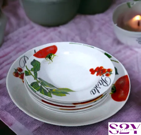 سربيس اصحنة فخار  متكون من 7 قطع