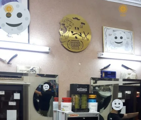ساعة حائطية لصالون الحلاقة Montre Murale Salon Coiffure