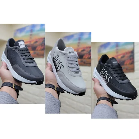 حذاء Jonaah Runn للرجال من BOSS مع نعل خارجي مطاطي من مادة EVA