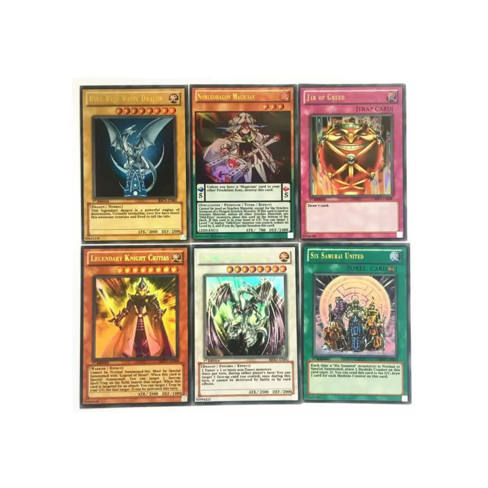 112PCS/SET Yu-Gi-Oh! DIY Flash Cards - Egyptian God, Blue Eyes White Dragon, Dark Mage & Black Mage Girl | Battle Cards Toy Gift 112PCS/SET Yu-Gi-Oh! DIY Flash Cards - Egyptian God, Blue Eyes White Dragon, Dark Mage & Black Mage Girl | Battle Cards Toy Gift