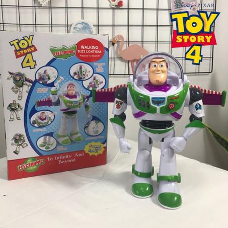 Buzz Lightyear Toy Story 4 Action Figure with Lights & Sounds - Perfect Birthday Gift