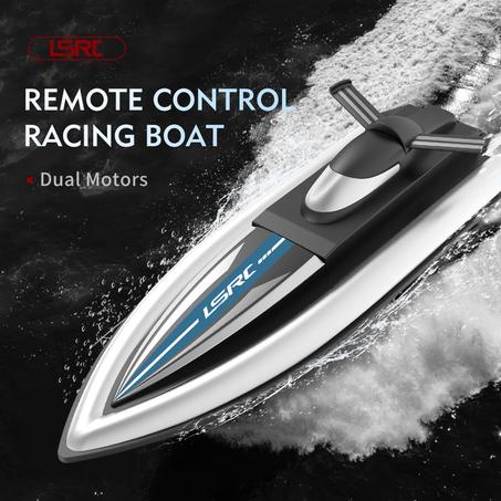 2.4G LSRC-B8 RC High Speed Racing Boat Waterproof Rechargeable (3 Battery)