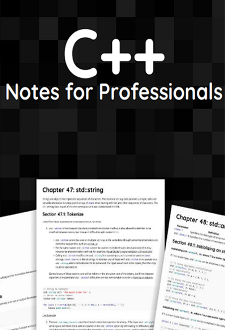C++ Notes For Professionals pdf