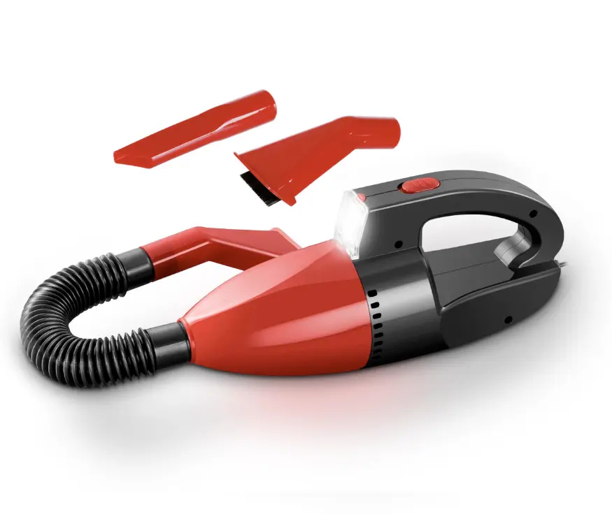 ASPIRADORA PORTÁTIL CON LUZ