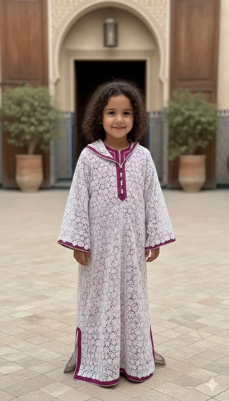 jellaba 8/9ans 3/4ans