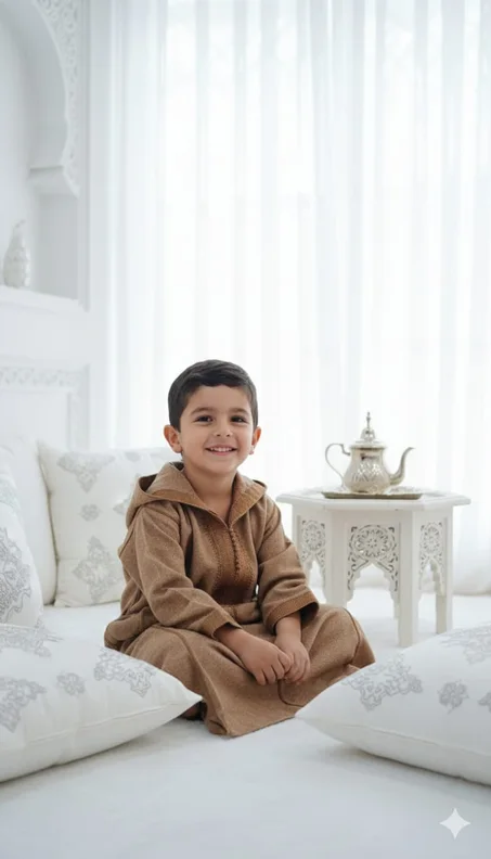 jellaba cachemir beige