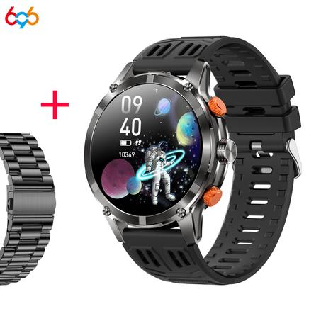 "Montre Connectée Sport 1.7'' Étanche avec Appel Bluetooth, Cardiofréquencemètre & Lampe Torche – Smartwatch Homme Outdoor Fitness"