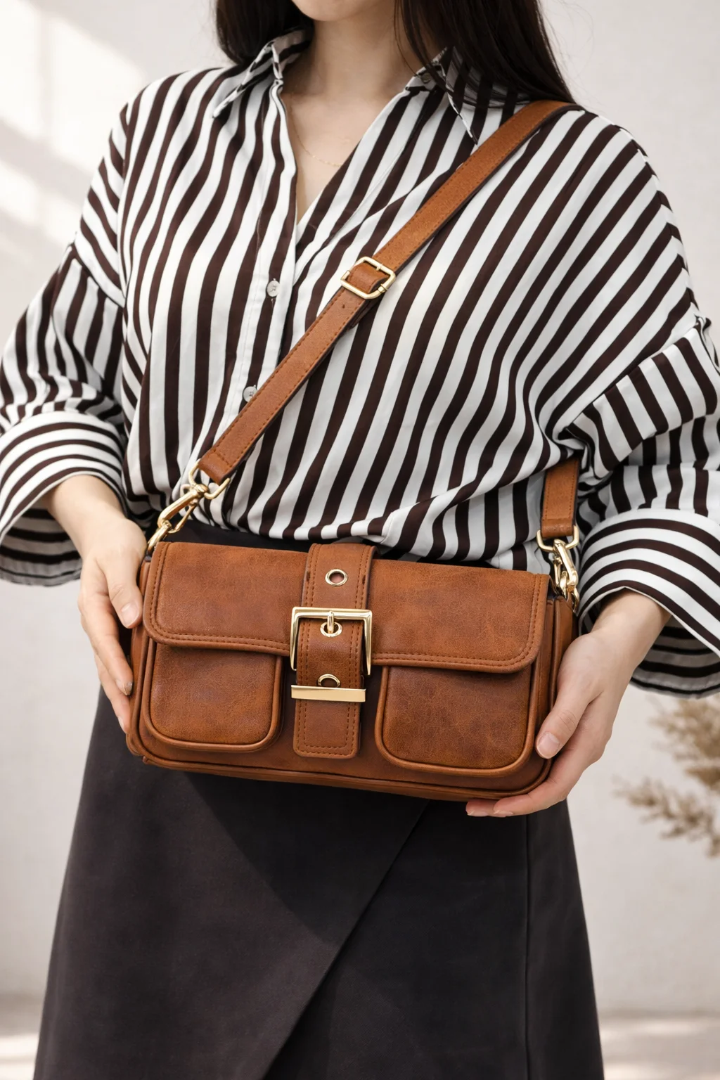 شنطة نسائية أنيقة بستايل Vintage – توصيل مجاني والدفع عند الاستلام