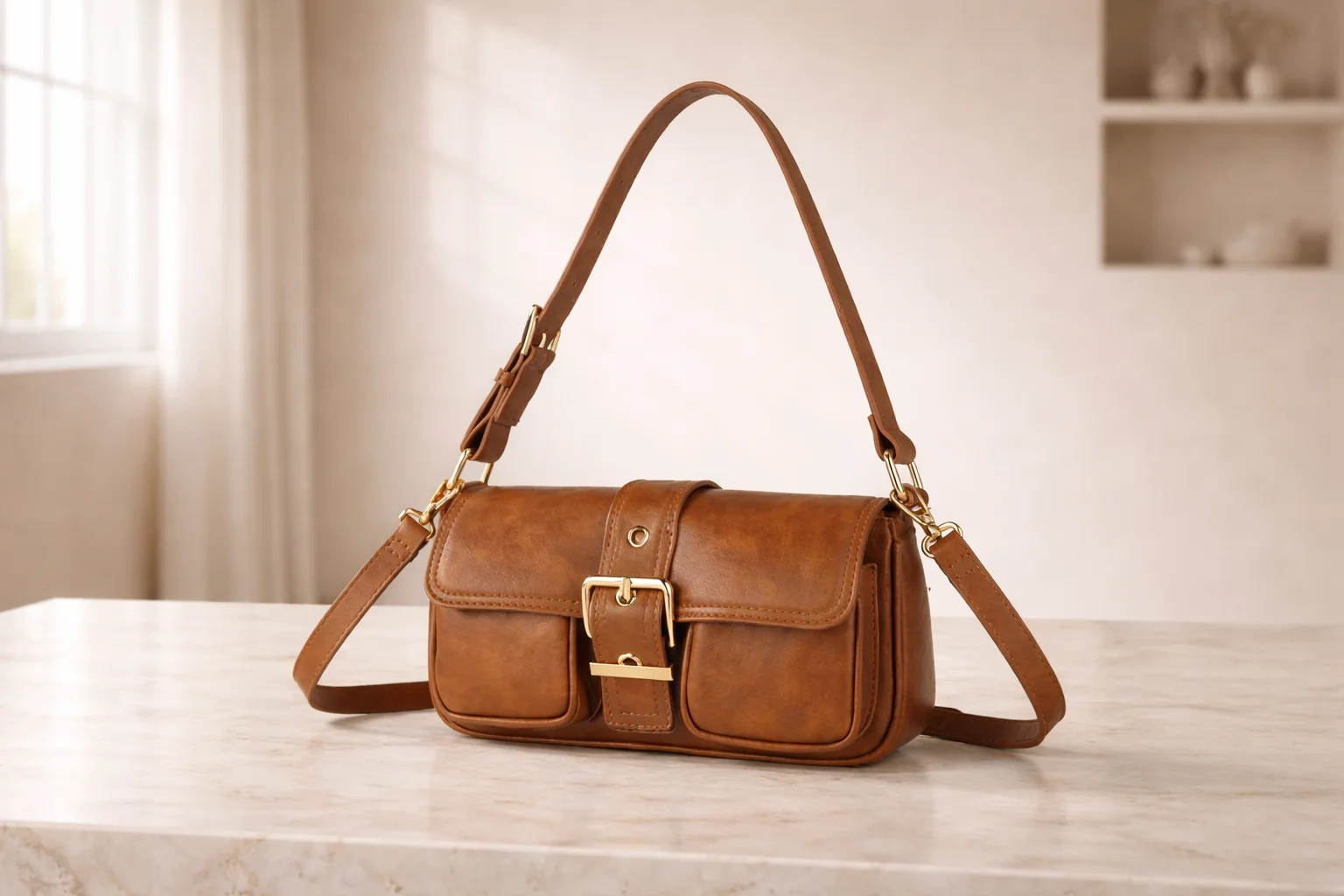 شنطة نسائية أنيقة بستايل Vintage – توصيل مجاني والدفع عند الاستلام