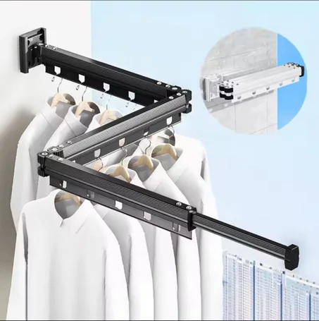 👕 علاقة الملابس الحائطية القابلة للطي Premium