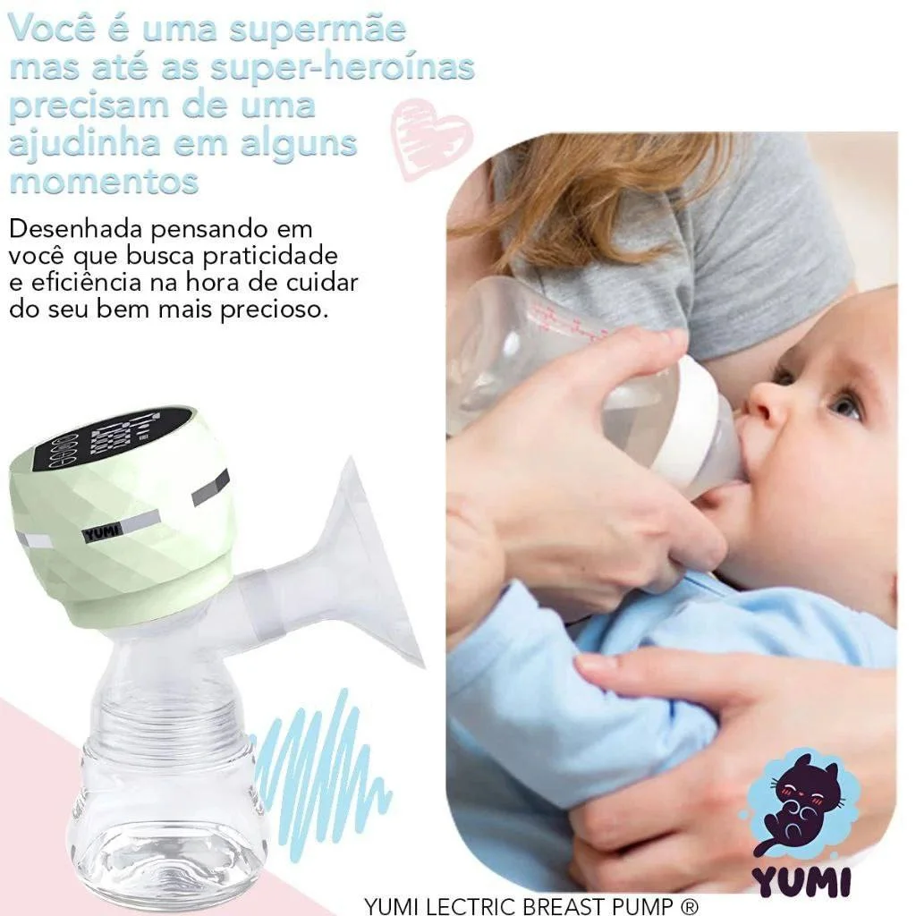 🤱 مضخة الثدي الكهربائية المتطورة - راحة تامة، استخراج آمن وبدون ألم لطفلكِ! ✨🍼