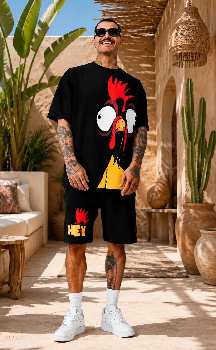 Men's Premium Oversized Funny 199 DH seulement