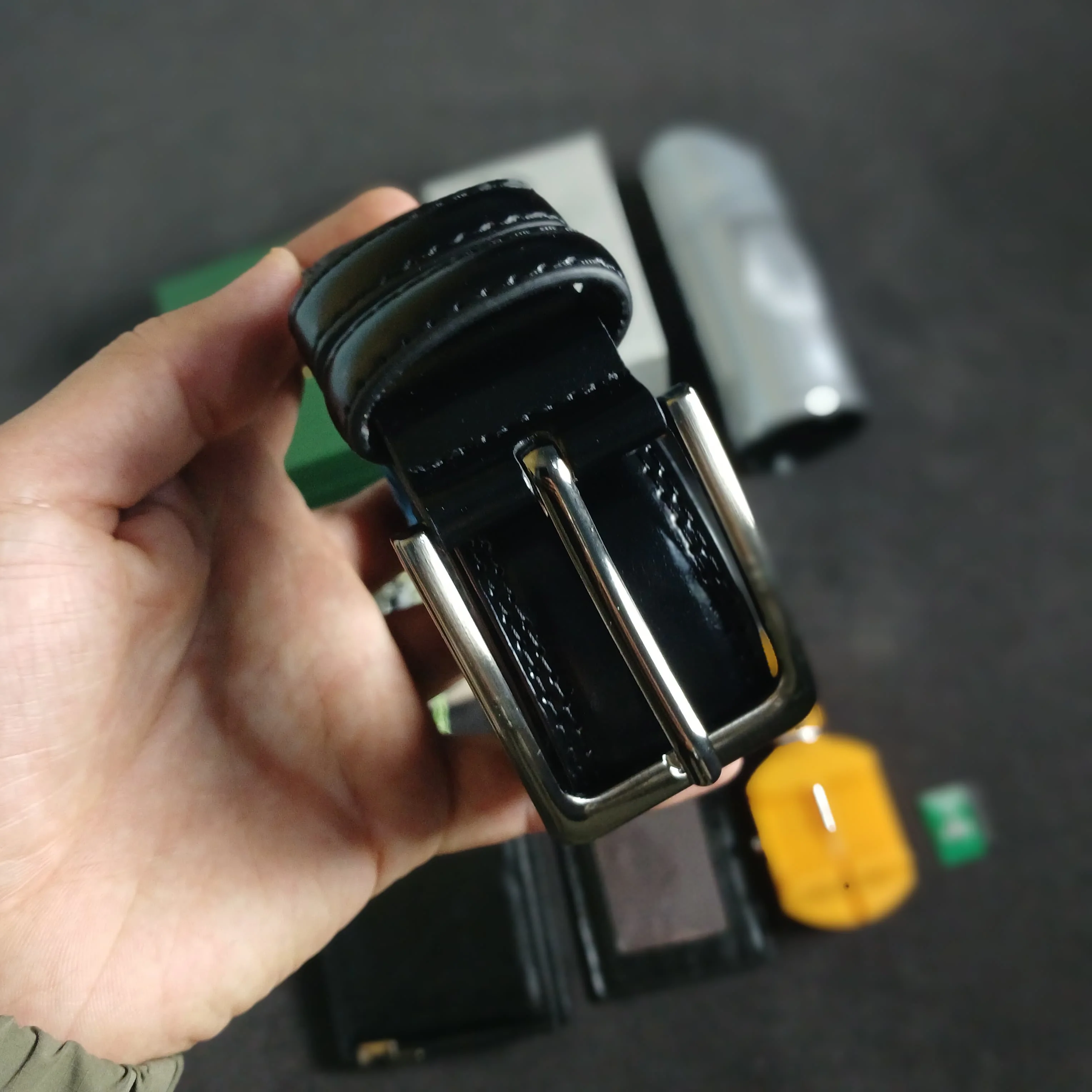 باك روليكس الملكي 9 قطع – الفخامة في صندوق واحد لإطلالة رجالية متكاملة ⌚💼✨