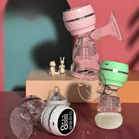 🤱 مضخة الثدي الكهربائية المتطورة - راحة تامة، استخراج آمن وبدون ألم لطفلكِ! ✨🍼