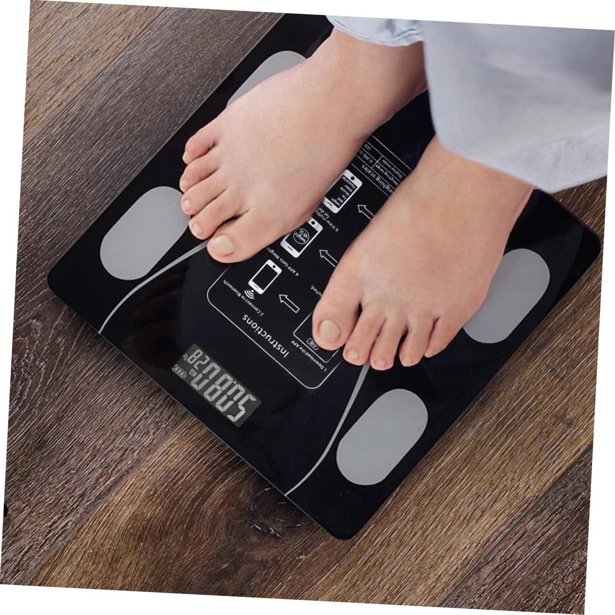 ⚖️ الميزان الذكي المتطور - راقب وزنك ونسبة الدهون وتفاصيل جسمك من تليفونك! 📱✨