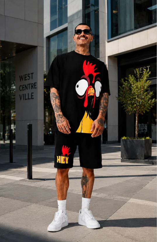 Men's Premium Oversized Funny 199 DH seulement