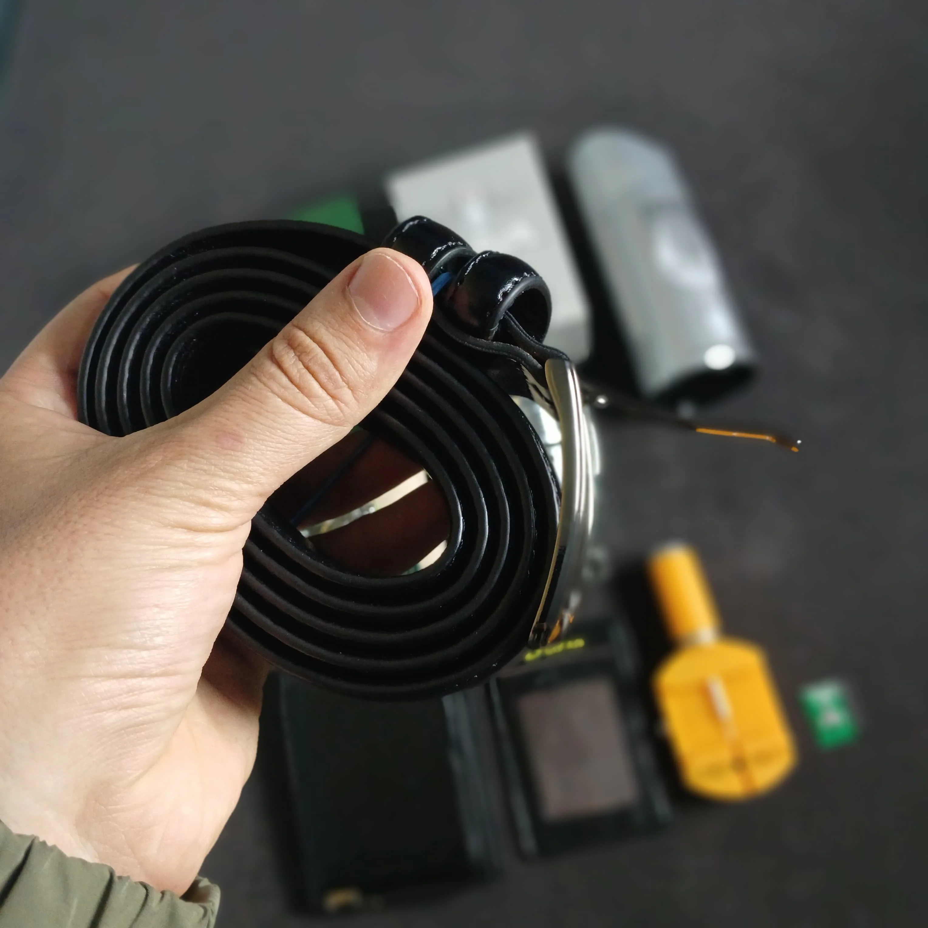 باك روليكس الملكي 9 قطع – الفخامة في صندوق واحد لإطلالة رجالية متكاملة ⌚💼✨