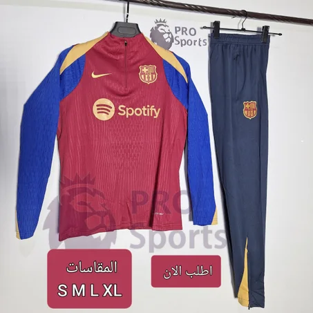 TRACK SUIT BARCA RED 2025