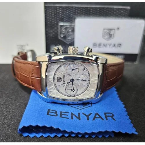 Benyar Montre Hommes Etanche Chronographe - Originale