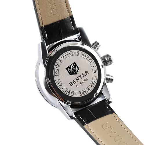 Benyar Montre Classique Originale Homme BY-5104 Noir