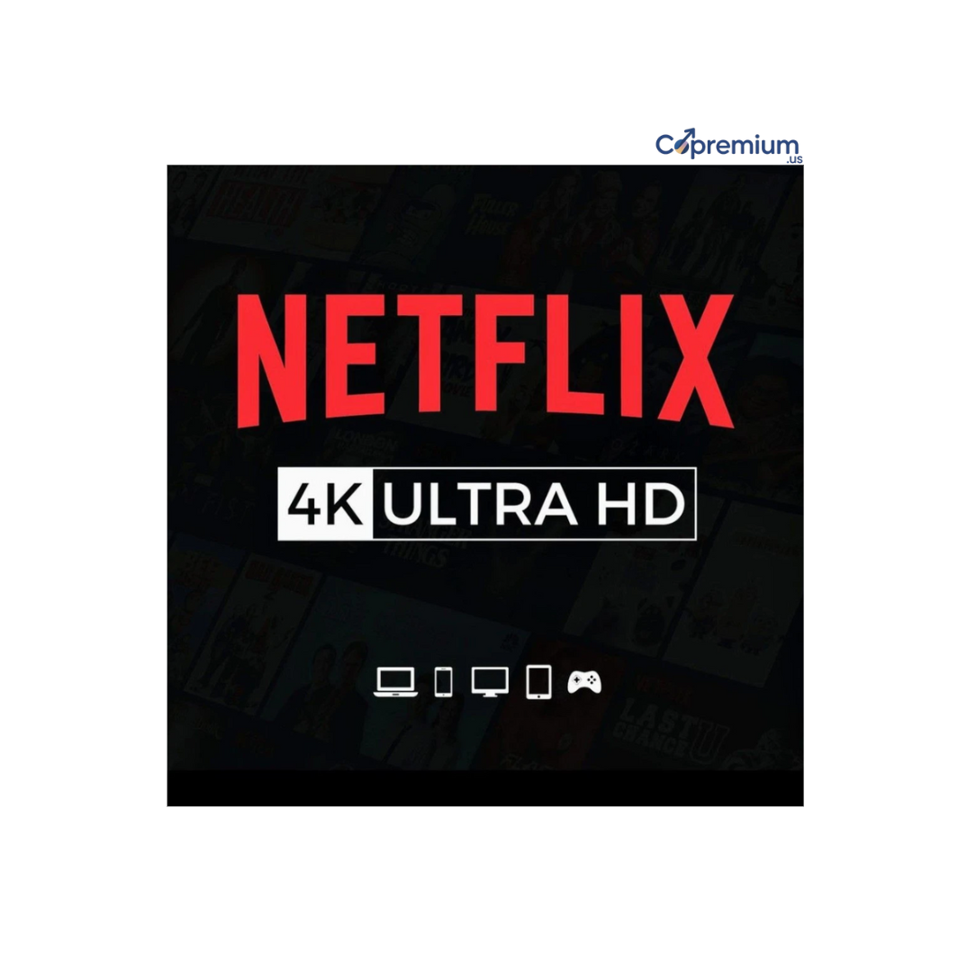 Netflix Premium 4K – Monthly Subscription