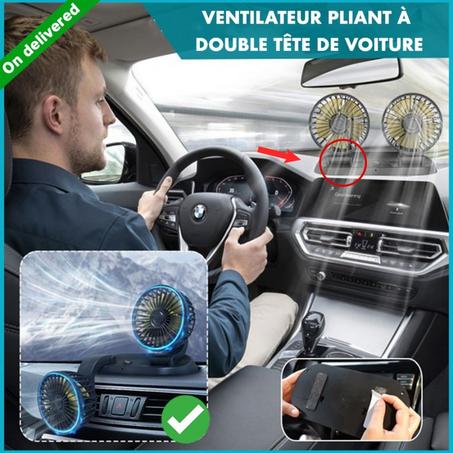 Ventilateur de voiture électrique 360°